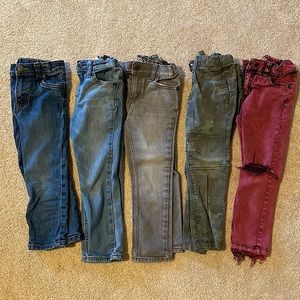 Lot of boys 4T jeans - like brand new!